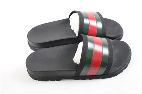 men's Gucci slides size 10